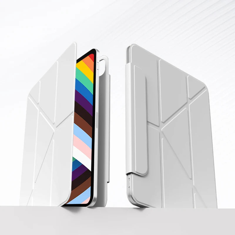 Étui Magnétique 2026 – iPad Air 11/13 M2 • iPad Pro 11/13 M4 • iPad Mini 7