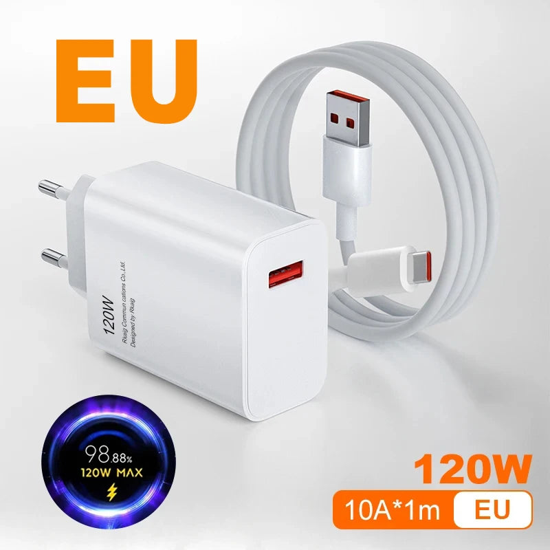 Chargeur Xiaomi original 120W Turbo Fast Charge