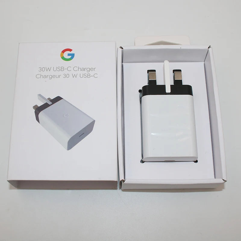 Chargeur rapide 30W PD pour Google Pixel