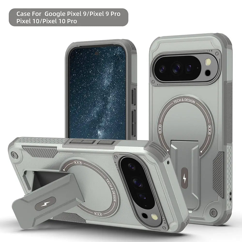 Coque Armor Magnétique MagSafe‑Style – Google Pixel 9 • 9 Pro • 10 • 10 Pro