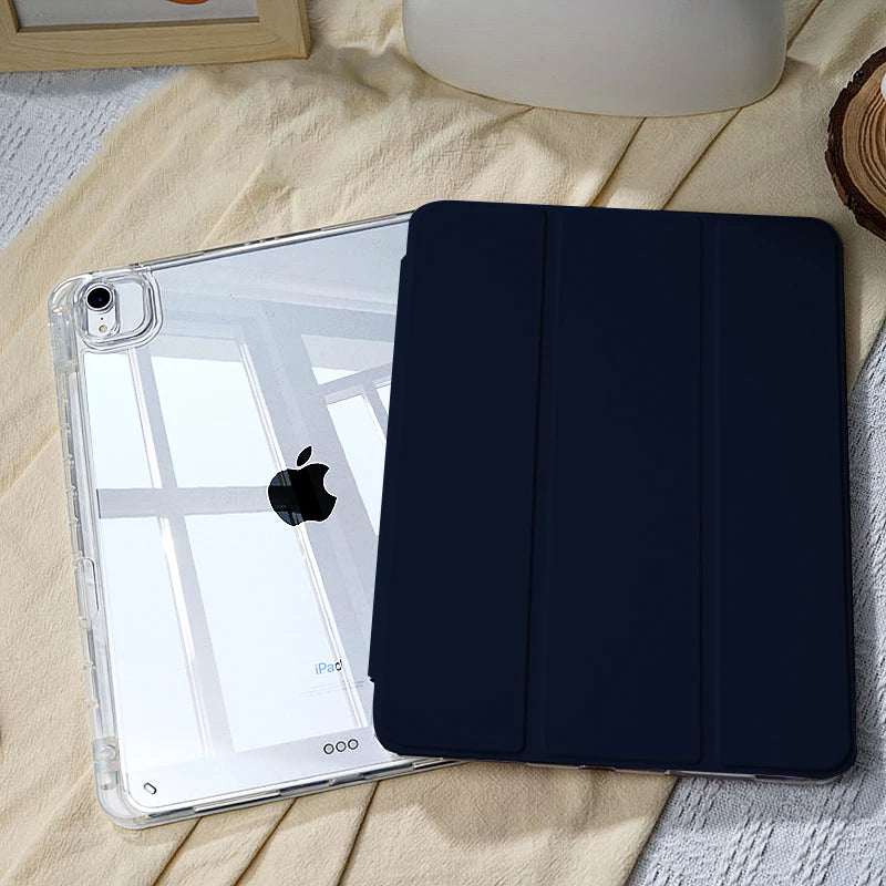 Coque - Étui intelligent 2025 pour iPad Air / iPad 10e / 11e / Mini 6 / Pro 11 / Pro 13 – Support magnétique