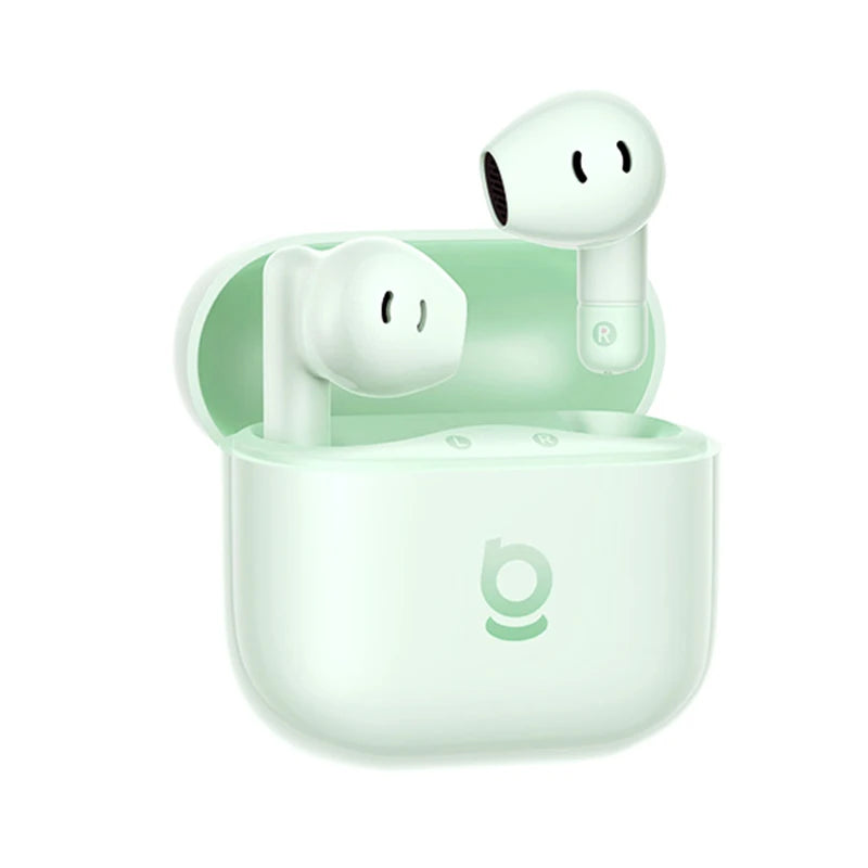 Baseus Bass BS2 Lite – Écouteurs Bluetooth TWS 6.0 semi‑intra‑auriculaires avec 2 micros AI ENC, 40h d’autonomie, IP55 et SuperBass
