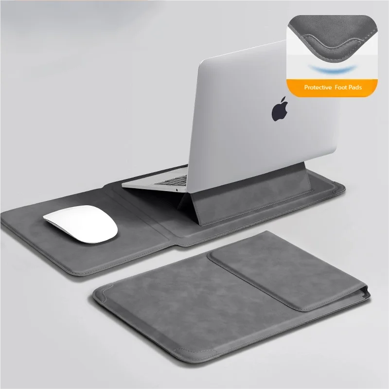 Housse pour ordinateur portable 13 14 15 15.6 16 pouces pour Huawei HP DELL sac pour Macbook Air Pro 13 13.6 M4 étui pour ordinateur portable avec support hommes femmes
