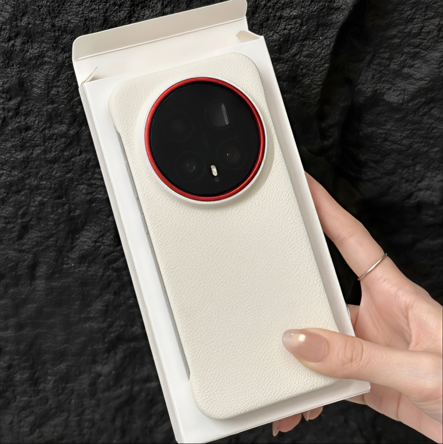 Coque rigide légère en cuir PU de haute qualité pour Honor Magic 8 / 7 Pro / Magic 8 Lite