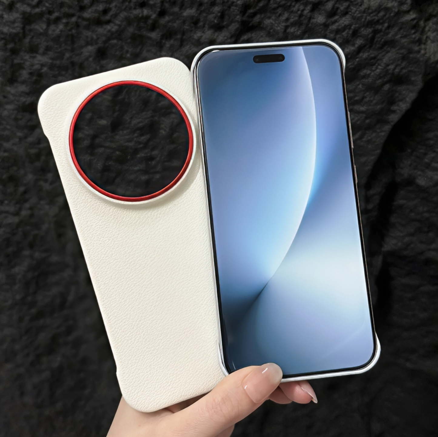 Coque rigide légère en cuir PU de haute qualité pour Honor Magic 8 / 7 Pro / Magic 8 Lite