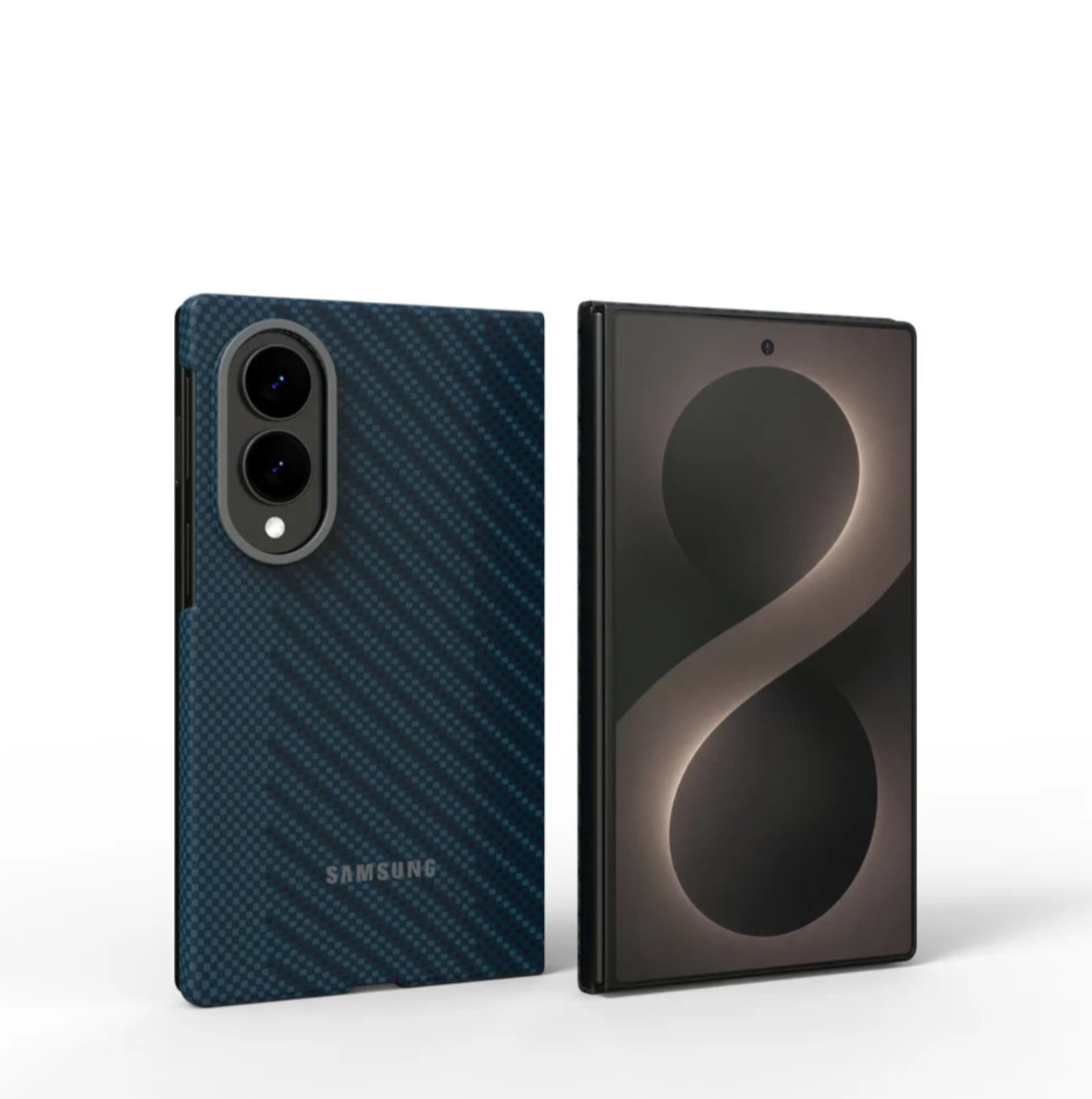 Coque Magnétique Fibre de Carbone pour Samsung Galaxy Z Fold8 / Fold8 Ultra