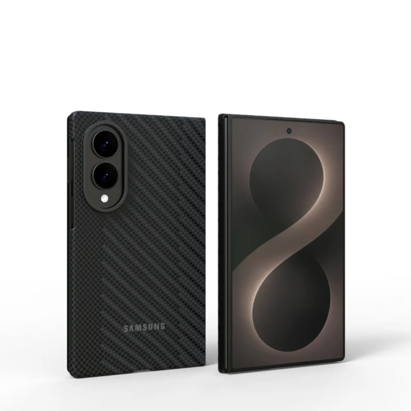 Coque Magnétique Fibre de Carbone pour Samsung Galaxy Z Fold8 / Fold8 Ultra
