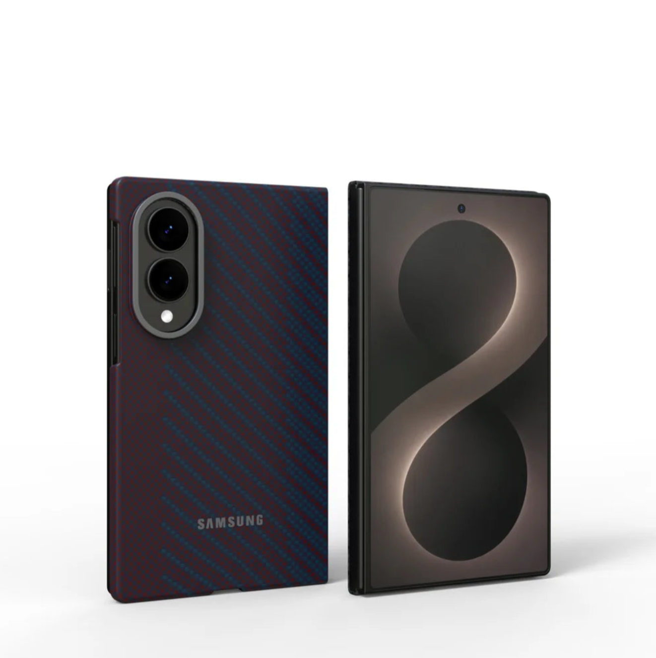 Coque Magnétique Fibre de Carbone pour Samsung Galaxy Z Fold8 / Fold8 Ultra