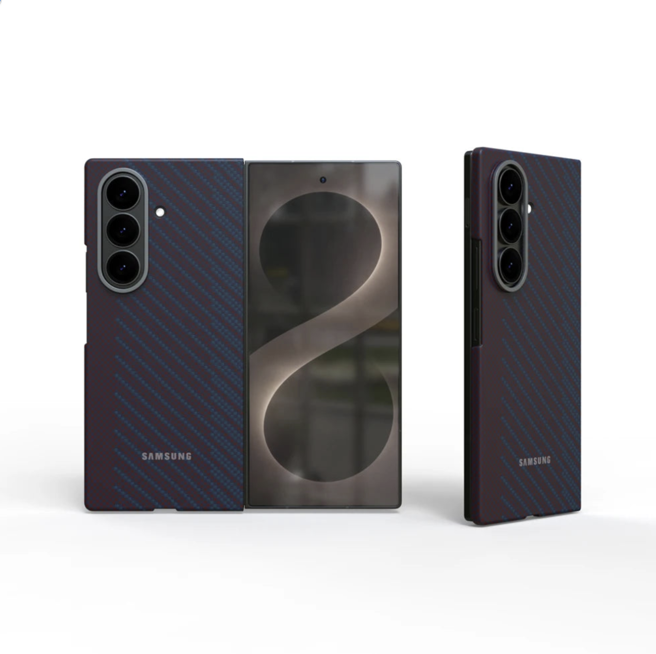 Coque Magnétique Fibre de Carbone pour Samsung Galaxy Z Fold8 / Fold8 Ultra