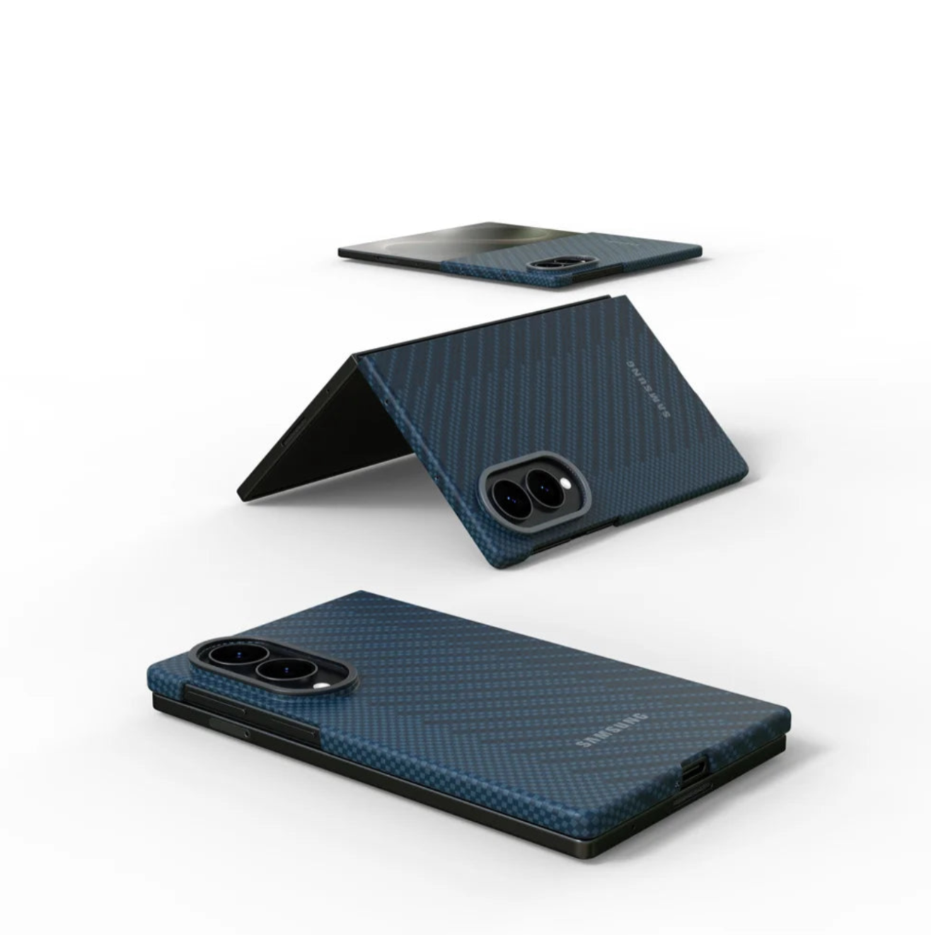 Coque Magnétique Fibre de Carbone pour Samsung Galaxy Z Fold8 / Fold8 Ultra
