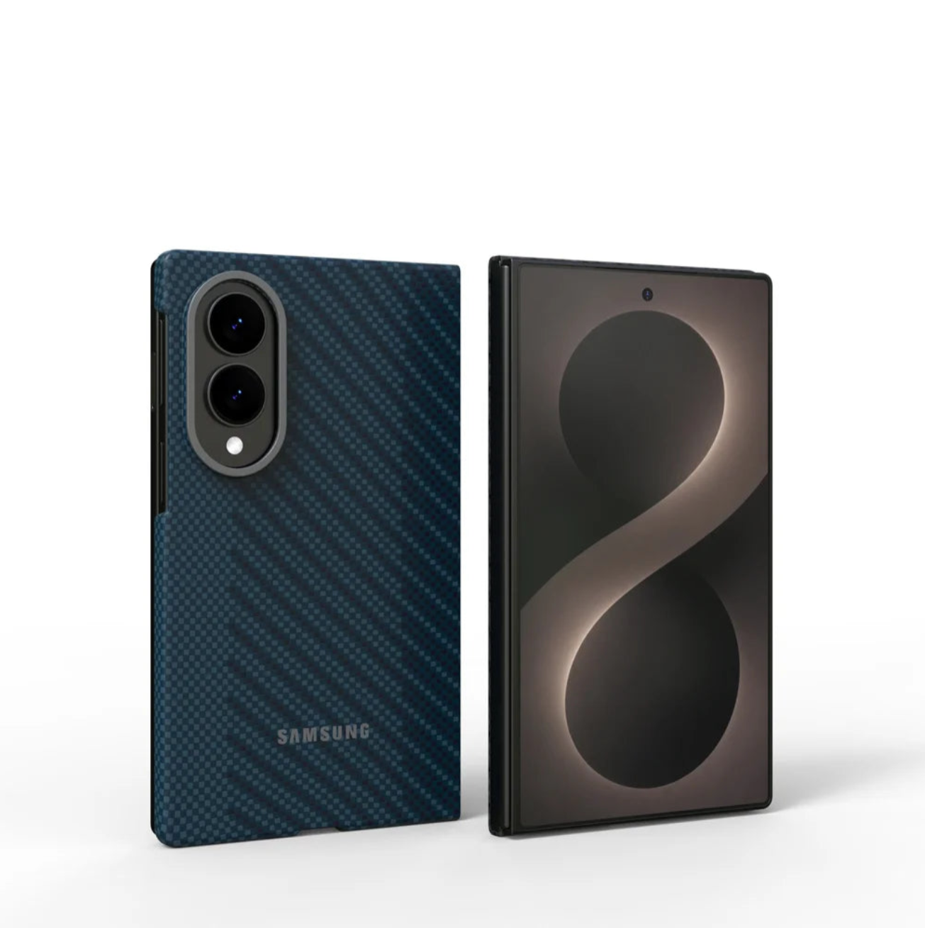 Coque Magnétique Fibre de Carbone pour Samsung Galaxy Z Fold8 / Fold8 Ultra