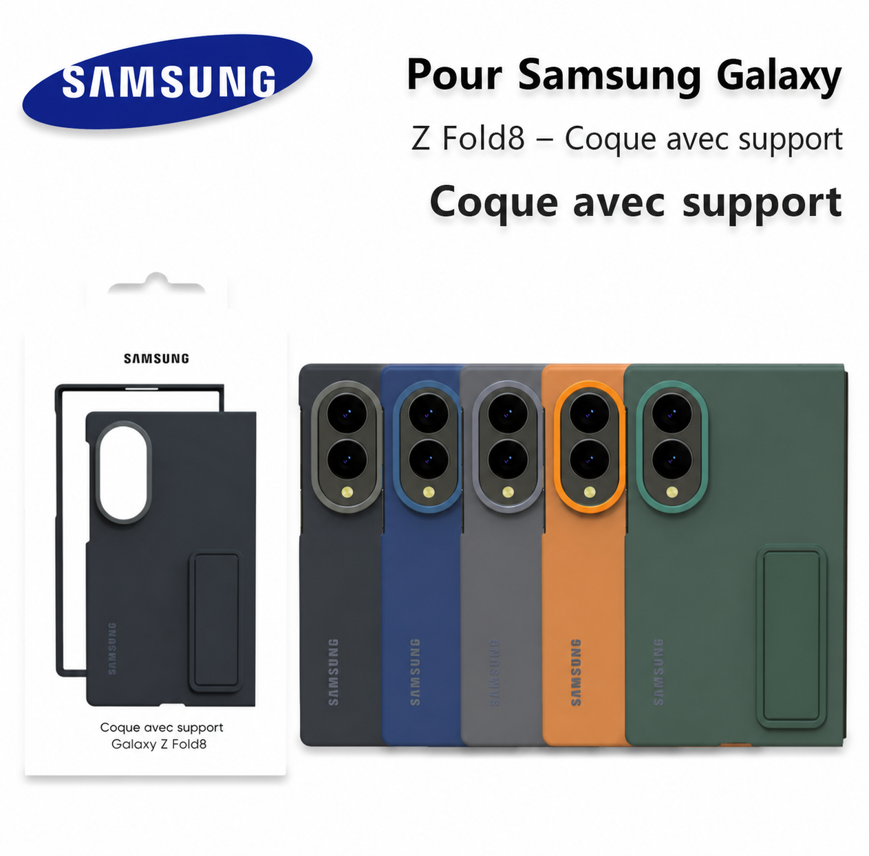 Coque avec Support 90° pour Samsung Galaxy Z Fold8