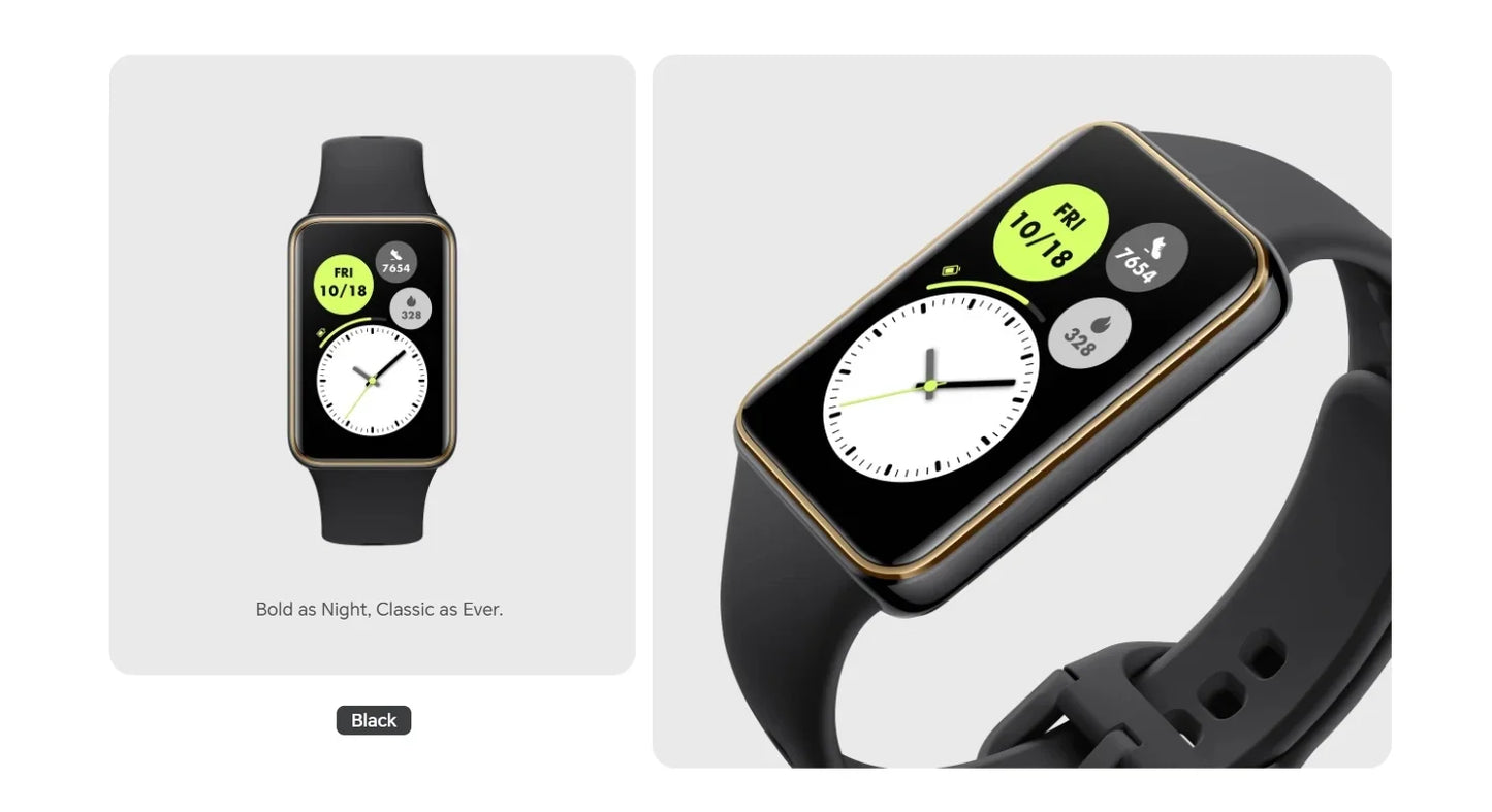 HONOR Band AMOLED 1.57" | Bracelet Connecté Santé & Fitness