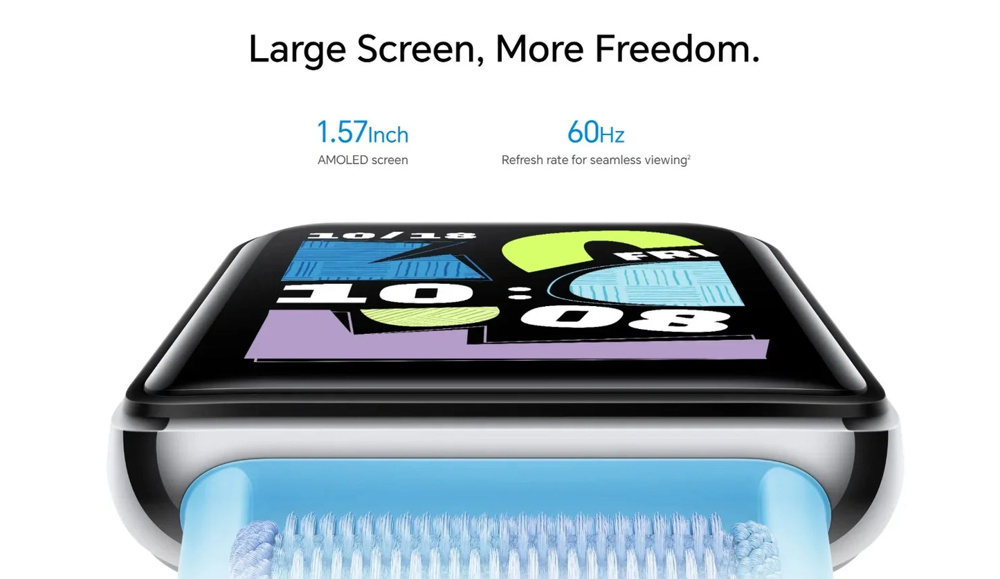 HONOR Band AMOLED 1.57" | Bracelet Connecté Santé & Fitness