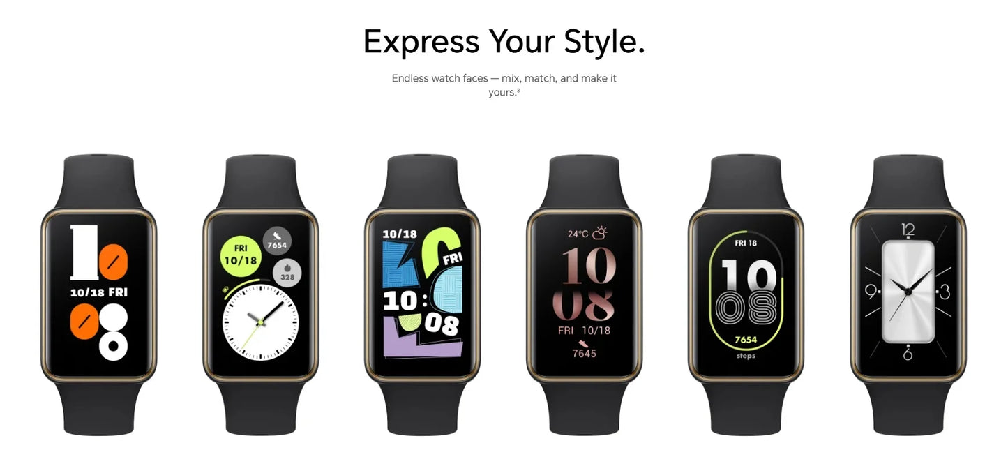 HONOR Band AMOLED 1.57" | Bracelet Connecté Santé & Fitness