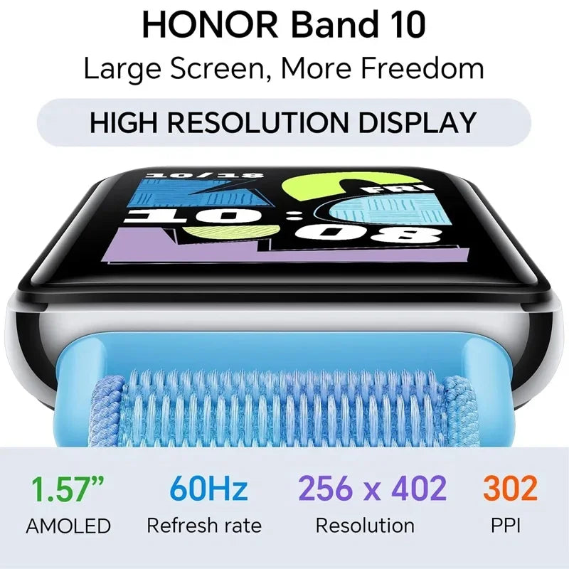 HONOR Band AMOLED 1.57" | Bracelet Connecté Santé & Fitness