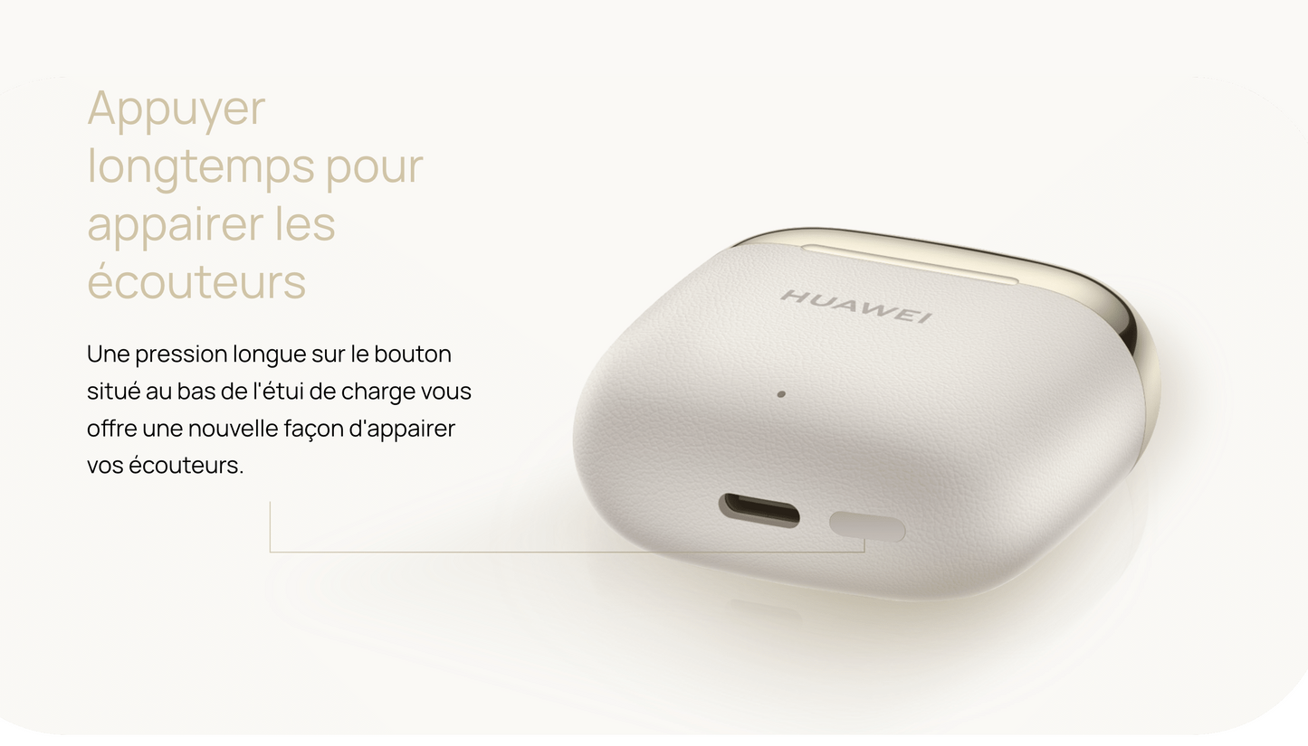 Casque d’origine HUAWEI FreeBuds SE 3 – 42h de lecture, charge rapide, connexion BT 5.4, compatible iOS et Android