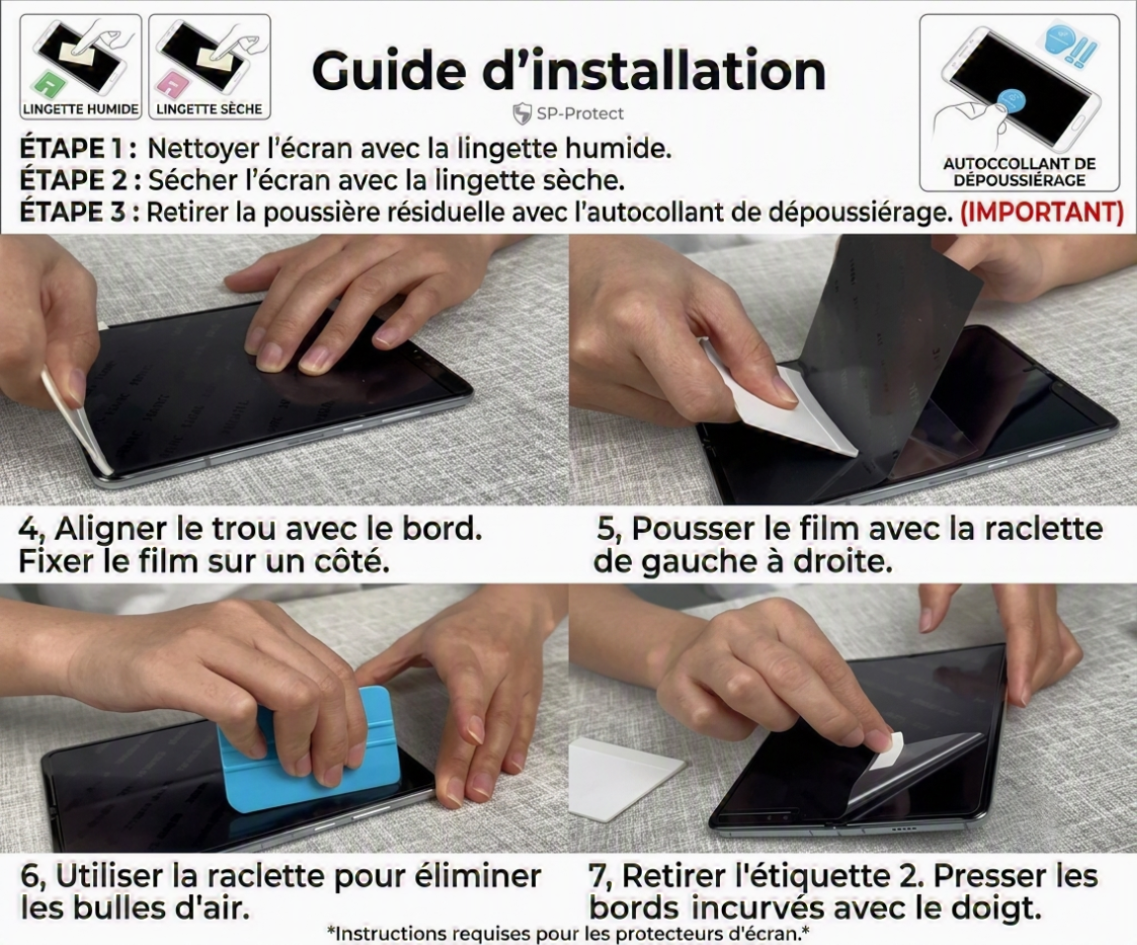 Film Hydrogel de Confidentialité pour Honor Magic Fold Series | Anti-Espion et Anti-Rayures