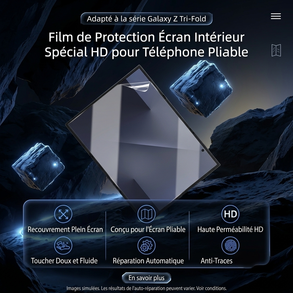 Film Céramique Samsung Galaxy Z Fold 6/7/8 & TriFold