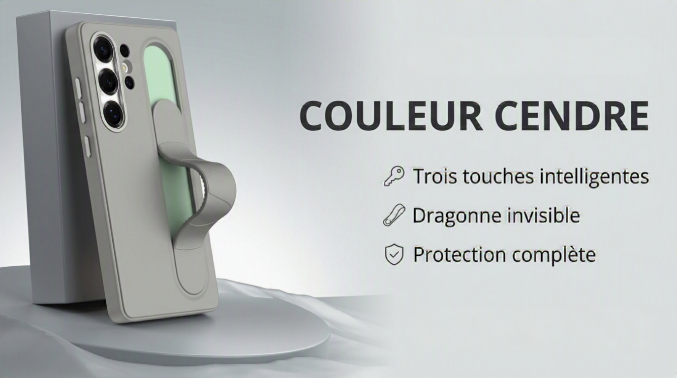 Coque Smart Wristband + Boutons NFC | Protection Premium Samsung S26–S23