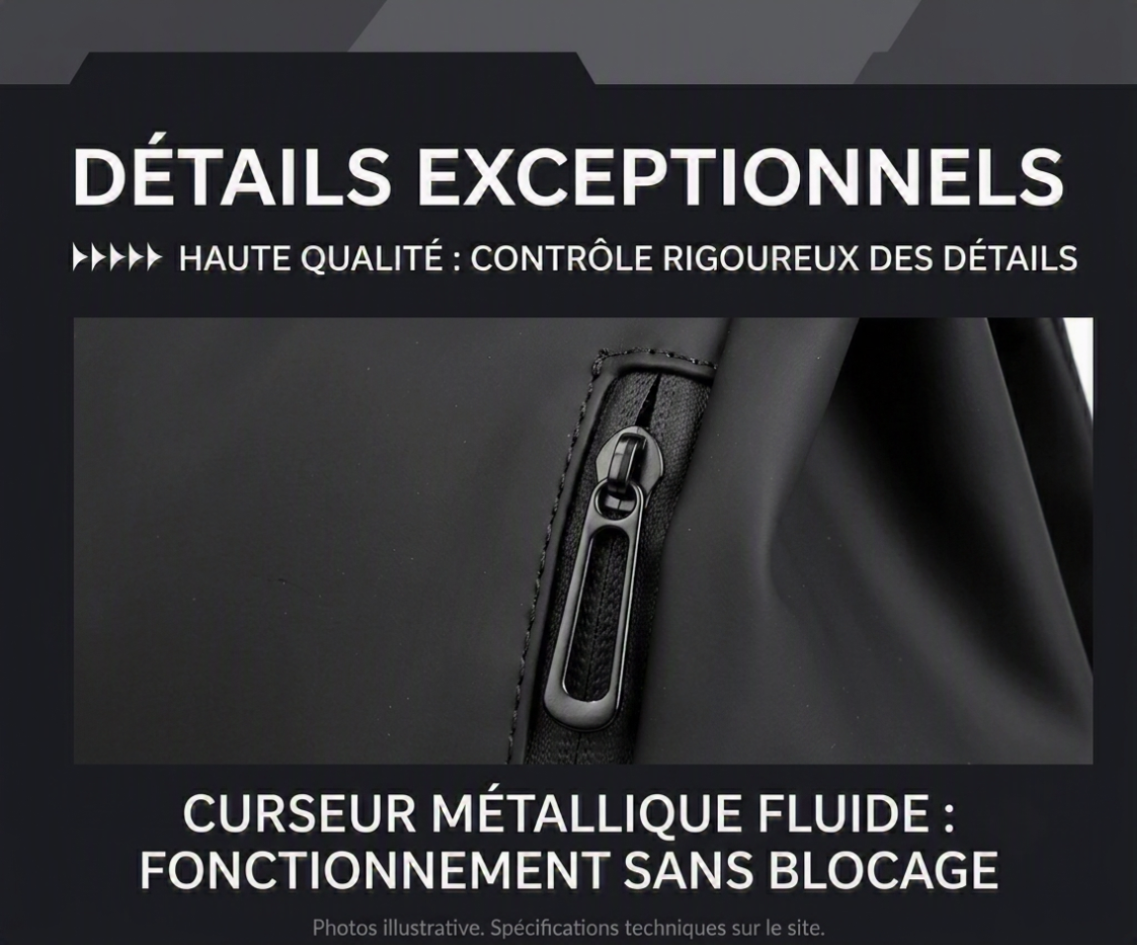 Sac à Dos 16 Pouces pour Ordinateur Portable  20-35L – Oxford Résistant pour Travail, Voyage & Quotidien