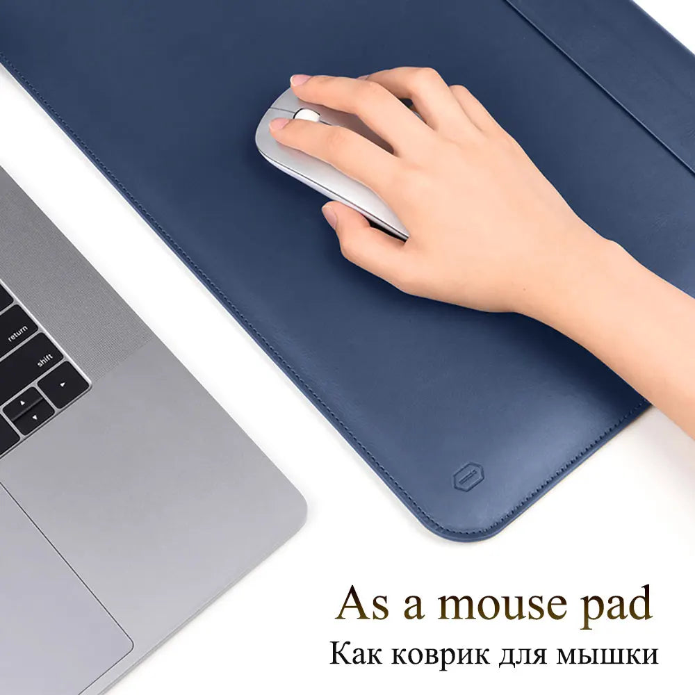 Housse / Étui PU pour ordinateur portable WIWU — Imperméable et compatible avec les MacBook ainsi que les modèles ayant les mêmes dimensions