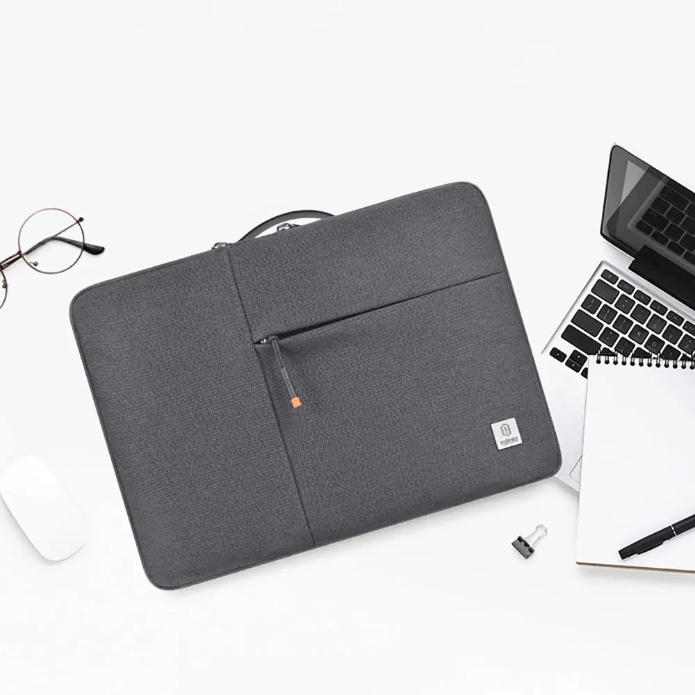 WIWU Housse PC Double Couche Imperméable avec Organisation Intelligente pour MacBook