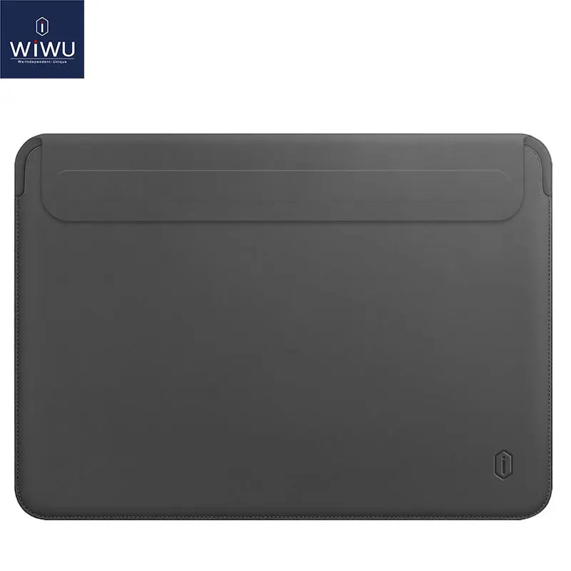 Housse / Étui PU pour ordinateur portable WIWU — Imperméable et compatible avec les MacBook ainsi que les modèles ayant les mêmes dimensions