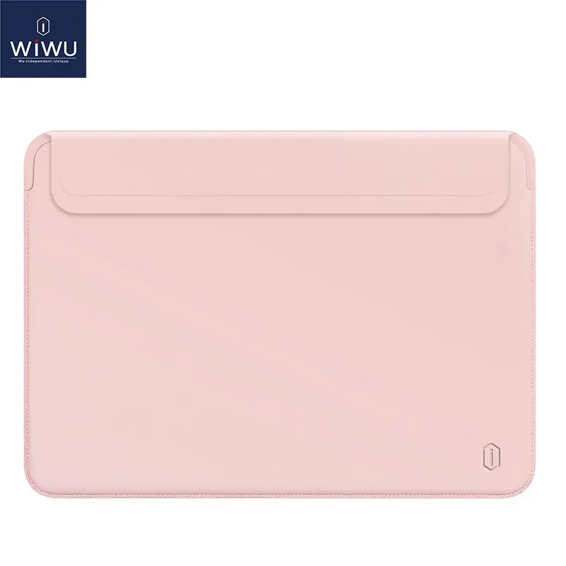 Housse / Étui PU pour ordinateur portable WIWU — Imperméable et compatible avec les MacBook ainsi que les modèles ayant les mêmes dimensions
