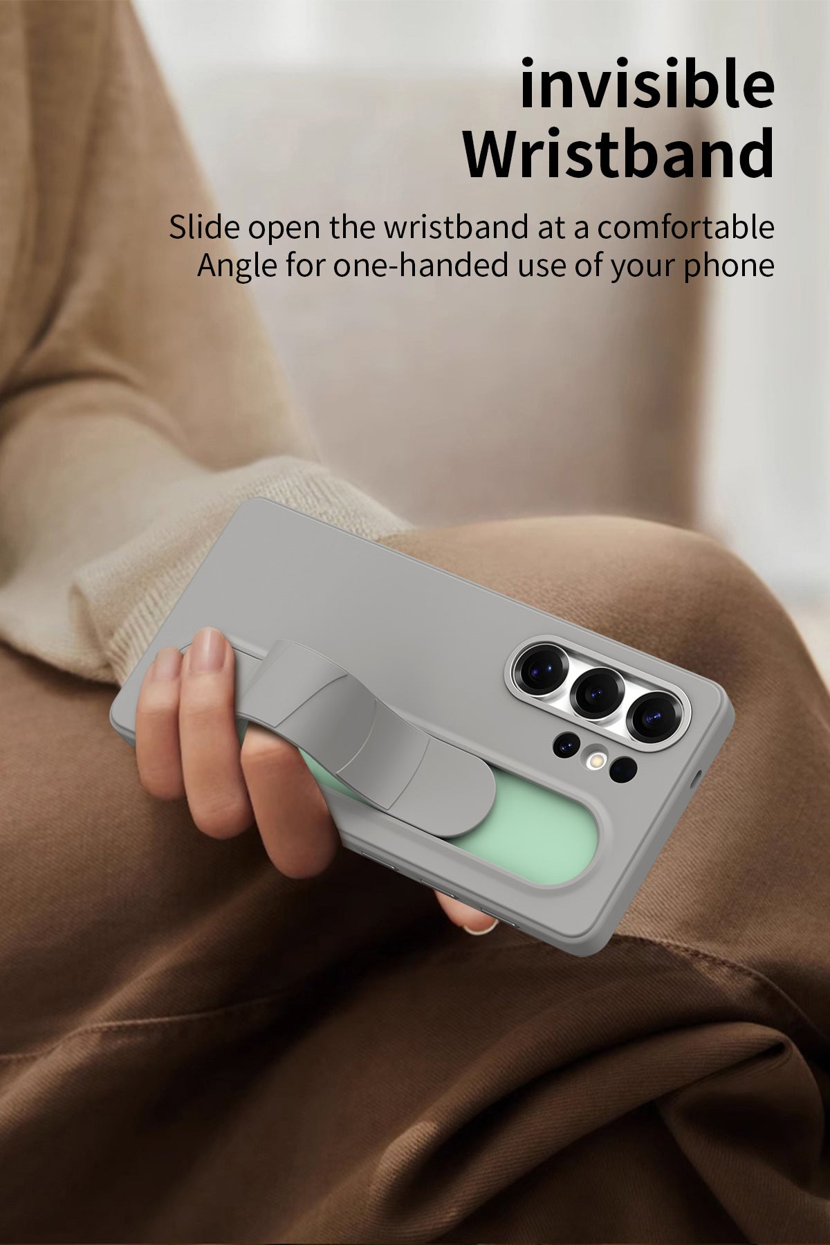 Coque Smart Wristband + Boutons NFC | Protection Premium Samsung S26–S23