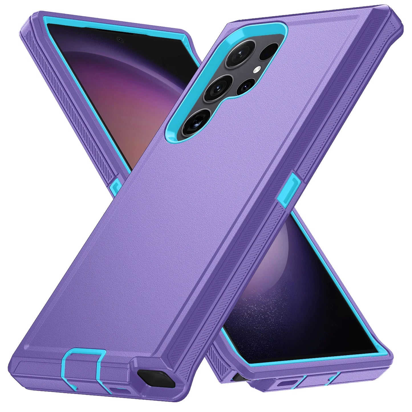 Shockproof Neon Armor Case for Samsung Galaxy S25/S24/S23/S22/S21/S20/Note 20