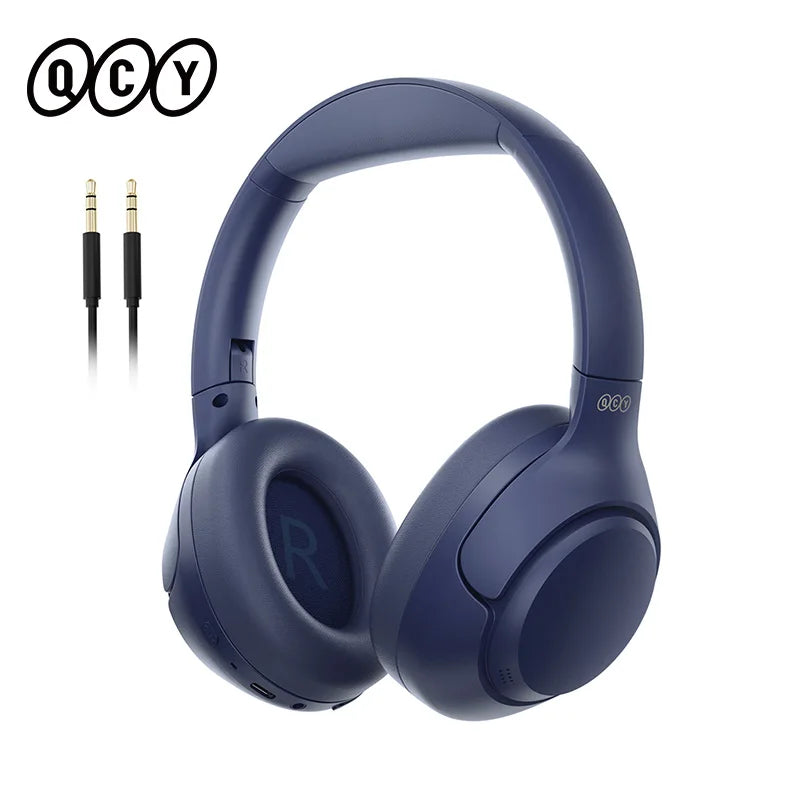 QCY H3 Hi-Res Audio Headphones for Gaming, Music and Calls.