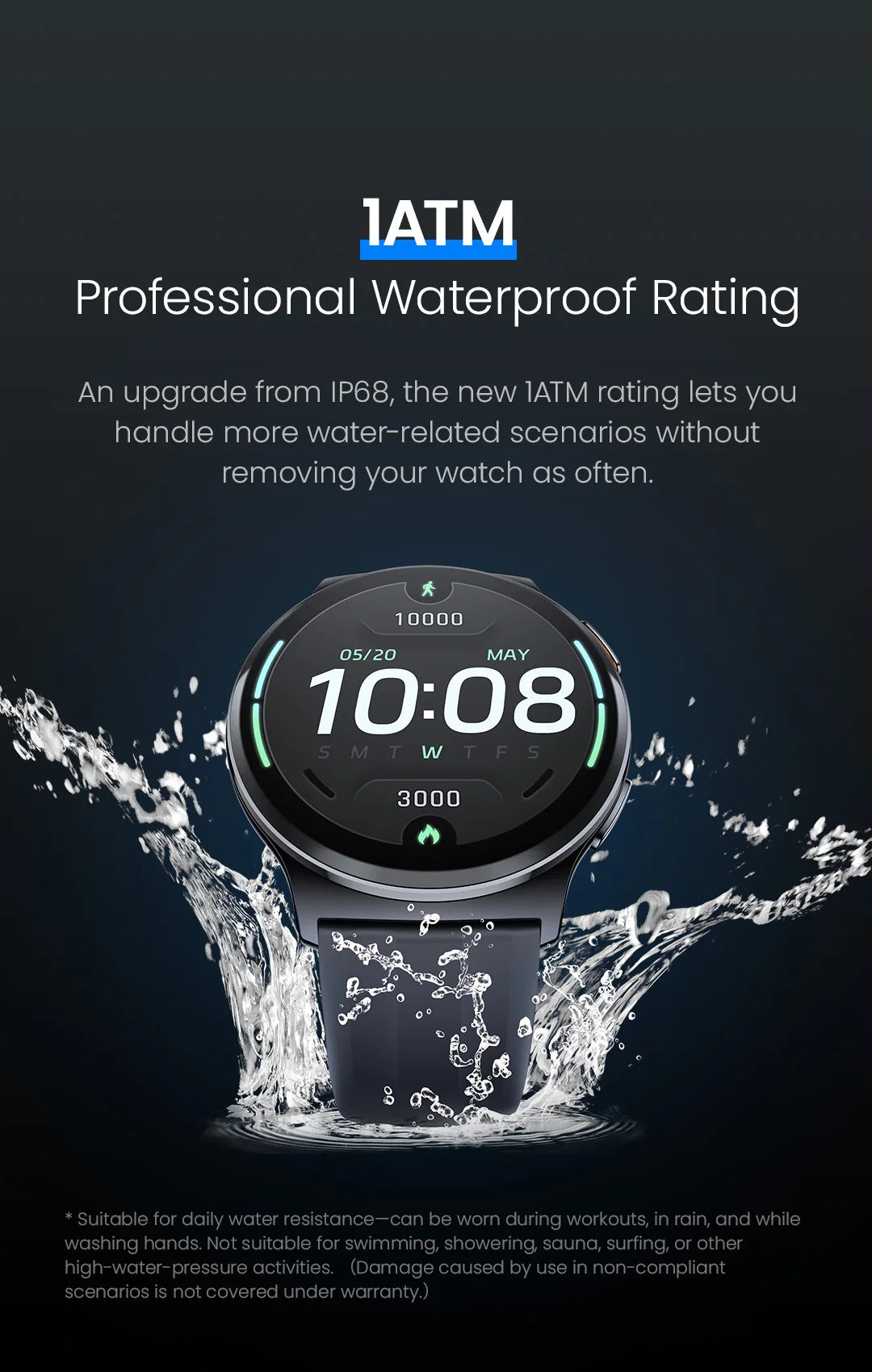 Haylou Solar Lite 2 – Montre Connectée AMOLED 1,43"