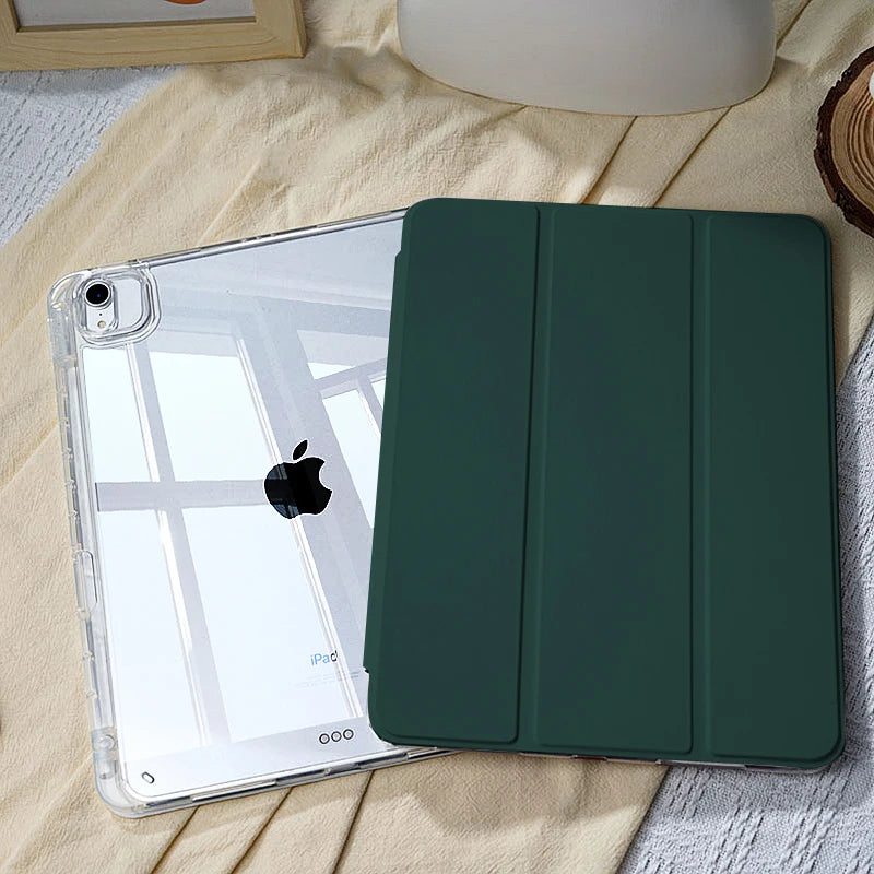 Coque - Étui intelligent 2025 pour iPad Air / iPad 10e / 11e / Mini 6 / Pro 11 / Pro 13 – Support magnétique