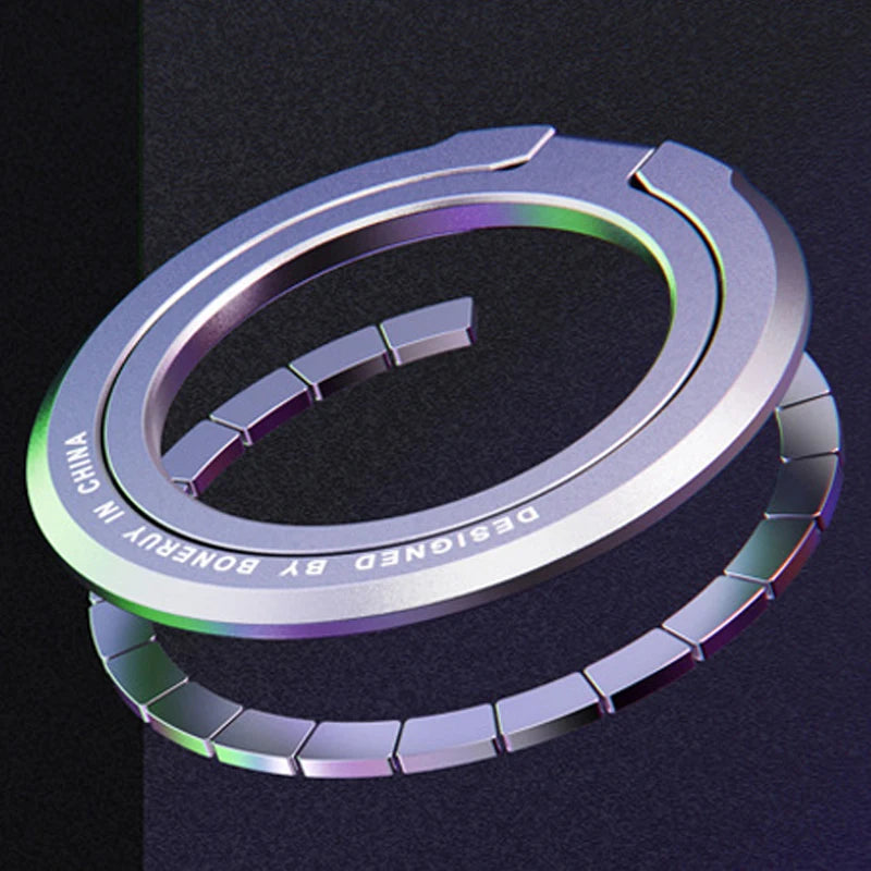 Support Magnétique en Métal avec Anneau 360° – Stand Universel pour Smartphone