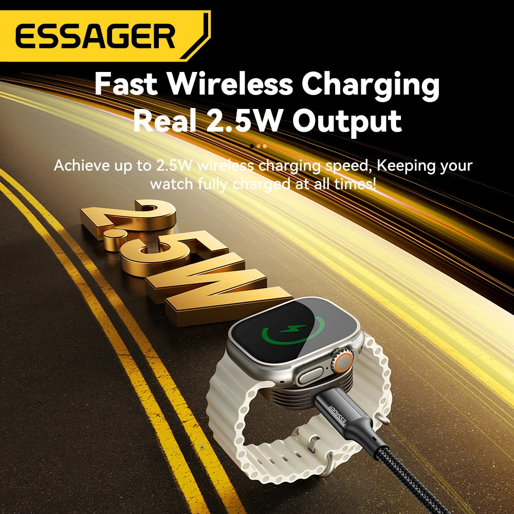 Chargeur sans fil magnétique Essager pour Apple Watch