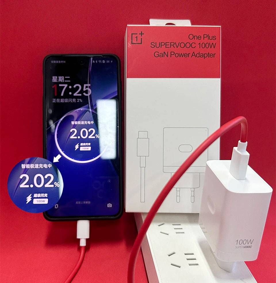 Chargeur OnePlus SUPERVOOC 100W / 80W