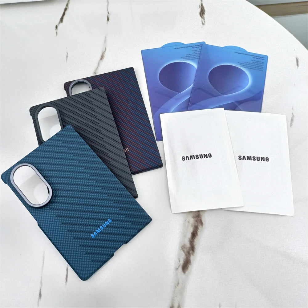 Coque Magnétique Fibre de Carbone pour Samsung Galaxy Z Fold8 / Fold8 Ultra