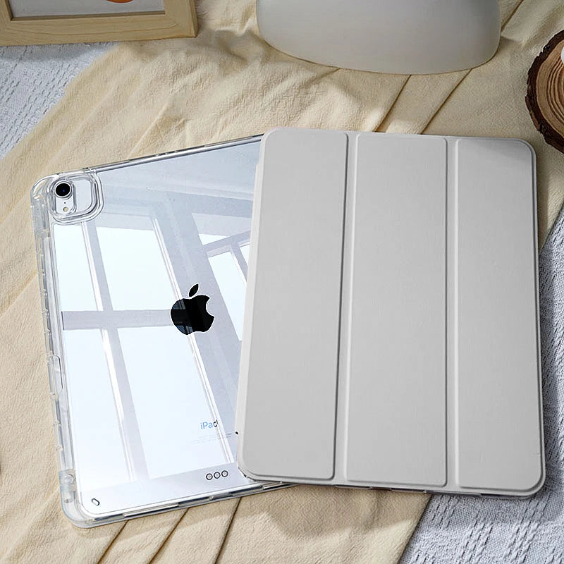 Coque - Étui intelligent 2025 pour iPad Air / iPad 10e / 11e / Mini 6 / Pro 11 / Pro 13 – Support magnétique