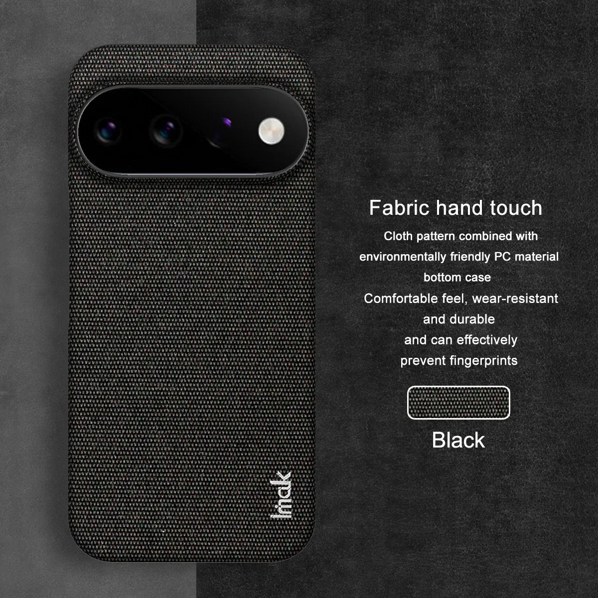 Coque Effet Tissu IMAK pour Google Pixel 11, 11 Pro & 11 Pro XL