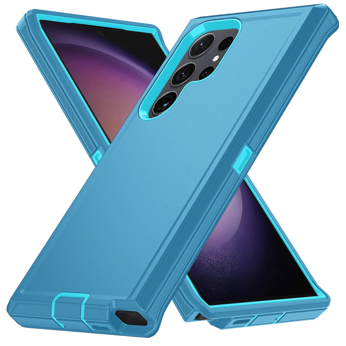 Shockproof Neon Armor Case for Samsung Galaxy S25/S24/S23/S22/S21/S20/Note 20