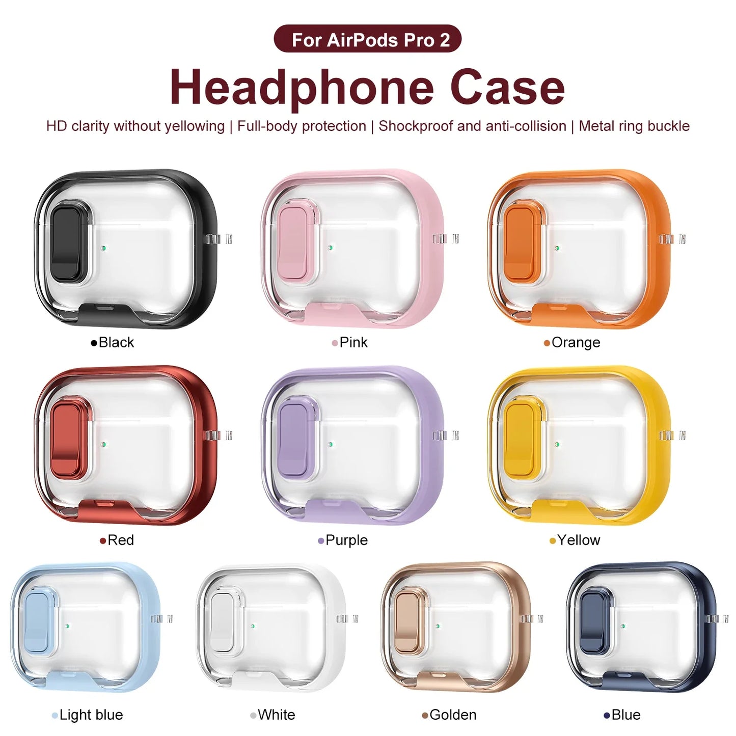 DO AS YOU WISH – avec Safety Lock, TPU Anti‑Choc, Charge Sans Fil & Anneau de Transport
