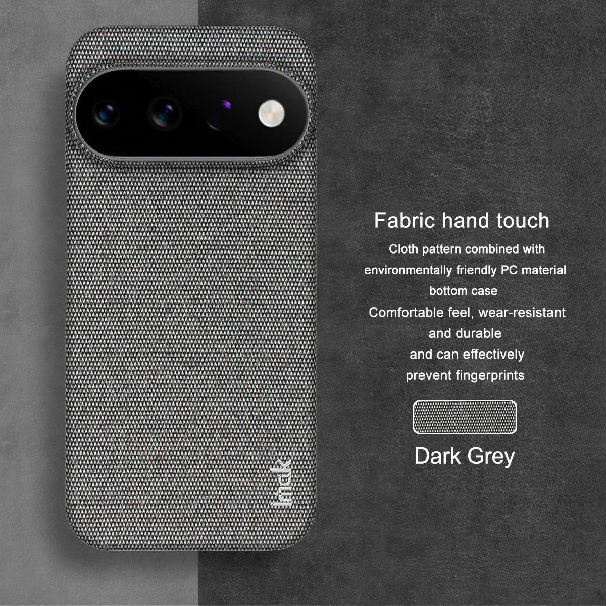 Coque Effet Tissu IMAK pour Google Pixel 11, 11 Pro & 11 Pro XL