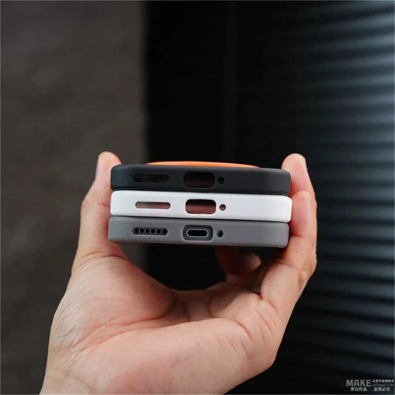 FULSI MagSafe – Coque PU Leather Anti‑Choc pour Honor