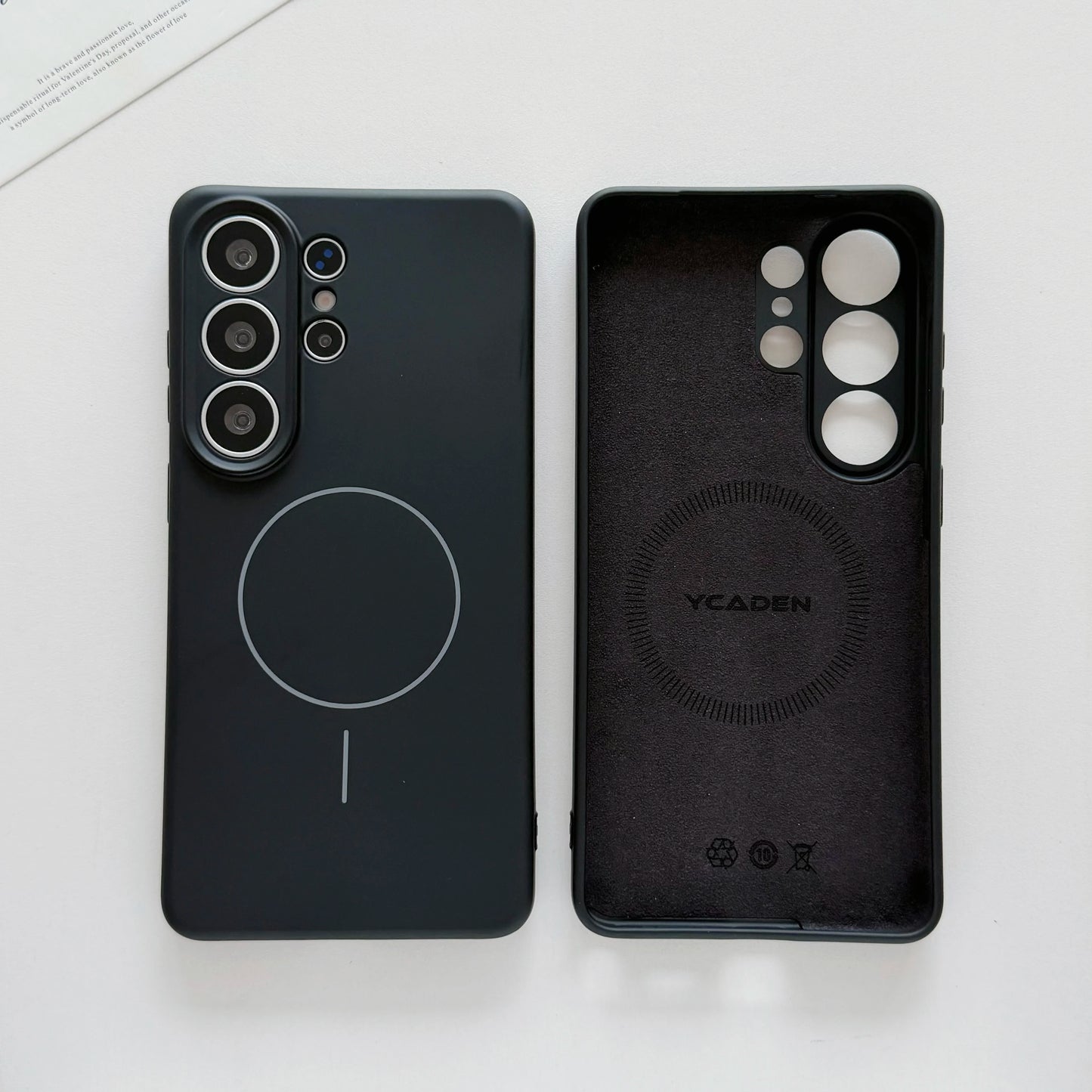 Coque Matte Magnétique Antichoc pour Samsung S23 / S23 Plus / S23 Ultra / S22 / S20