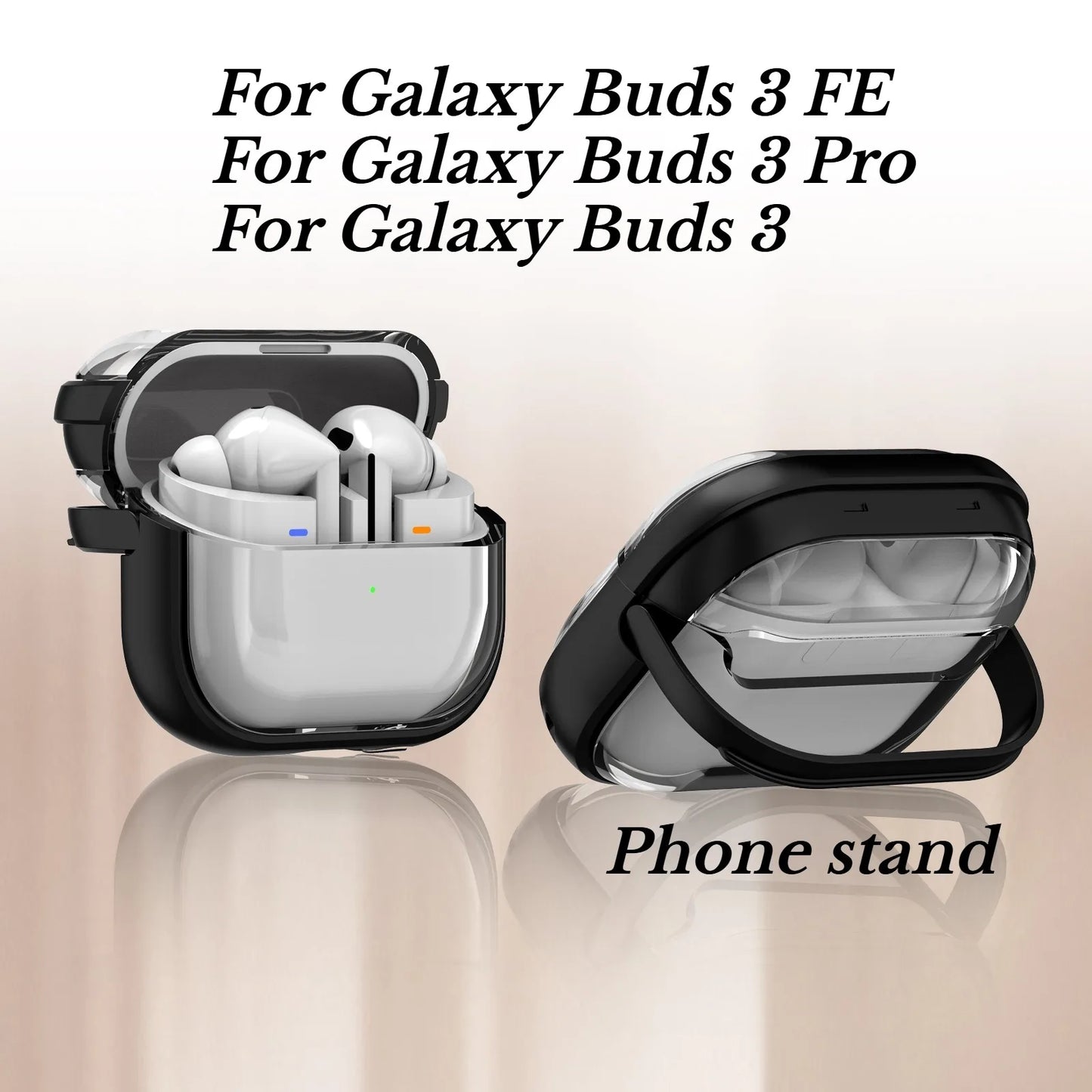 Étuis Samsung Galaxy Buds 3 Pro, housse de protection transparente pour Buds 3 ou Buds 3 FE