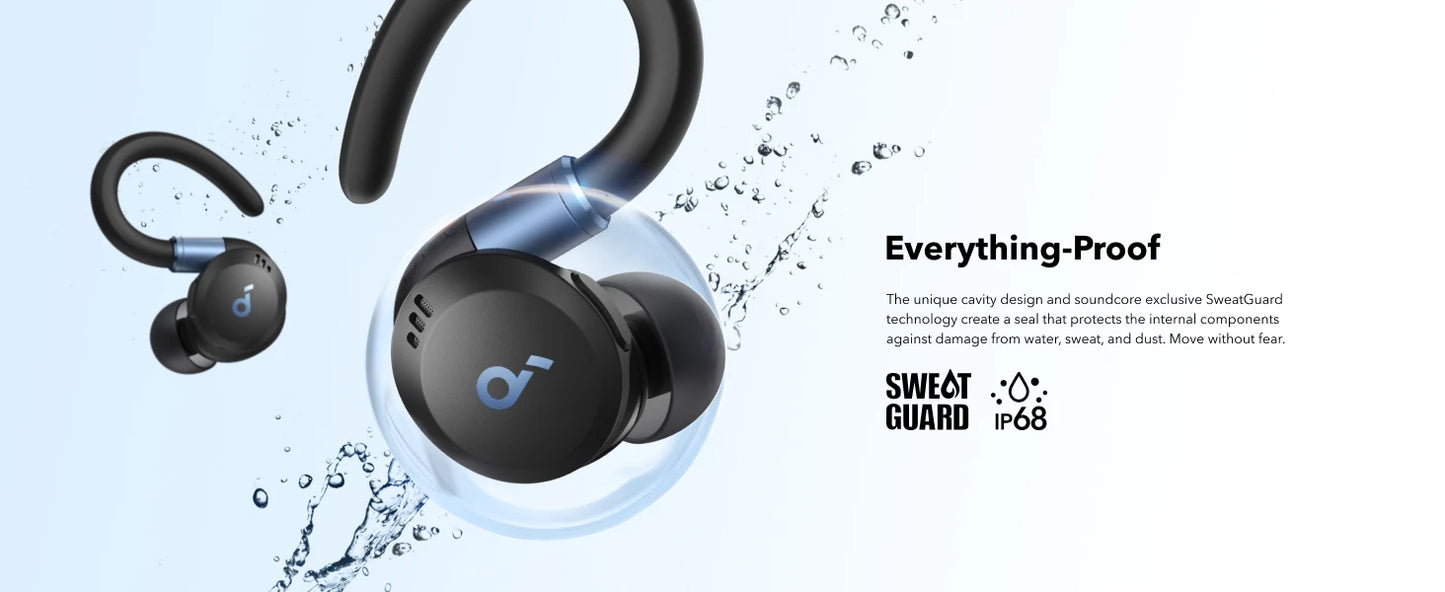 Anker Soundcore Sport X20 Bluetooth Sports Earbuds – Adaptive ANC, IP68