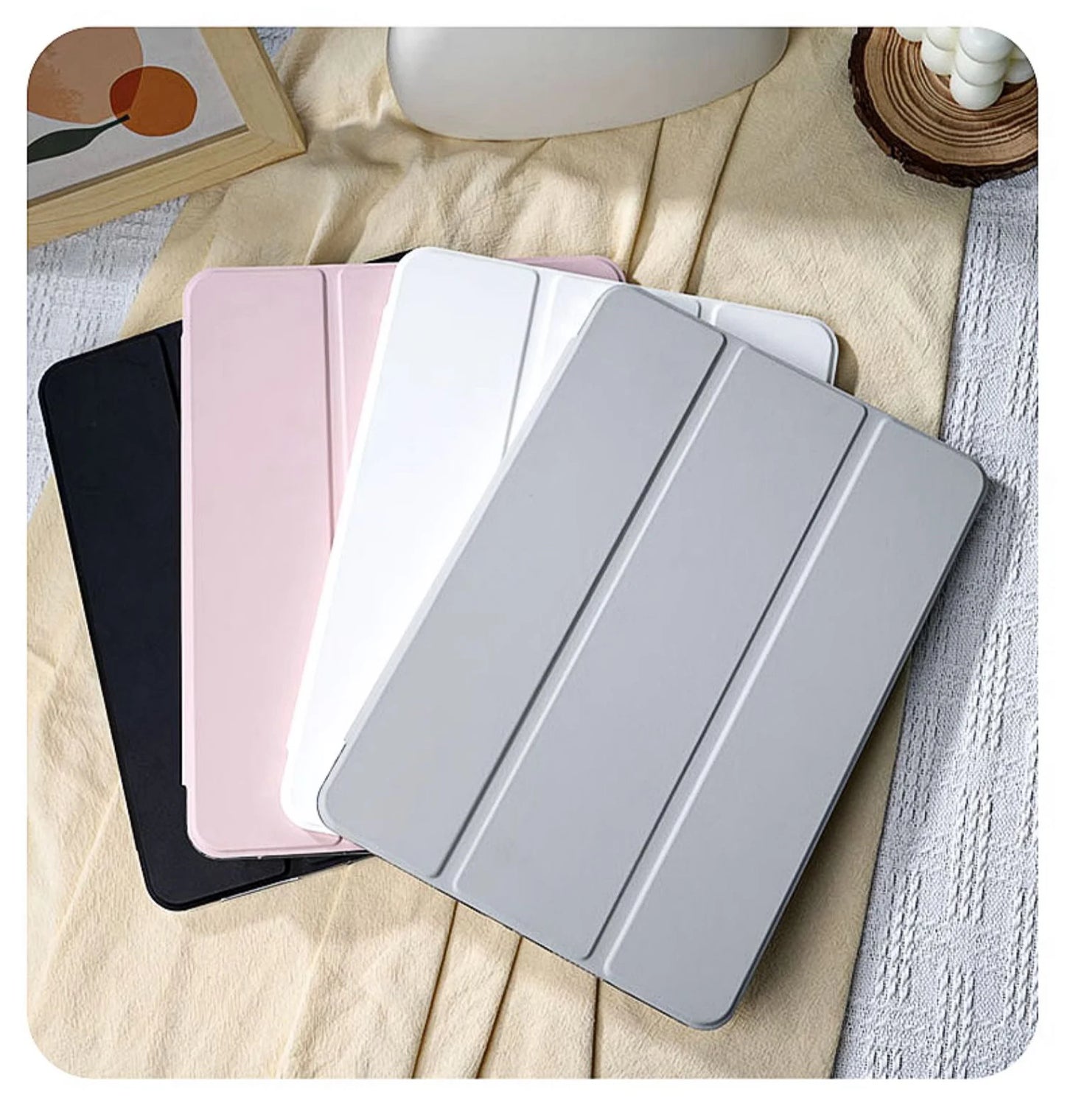 Coque - Étui intelligent 2025 pour iPad Air / iPad 10e / 11e / Mini 6 / Pro 11 / Pro 13 – Support magnétique