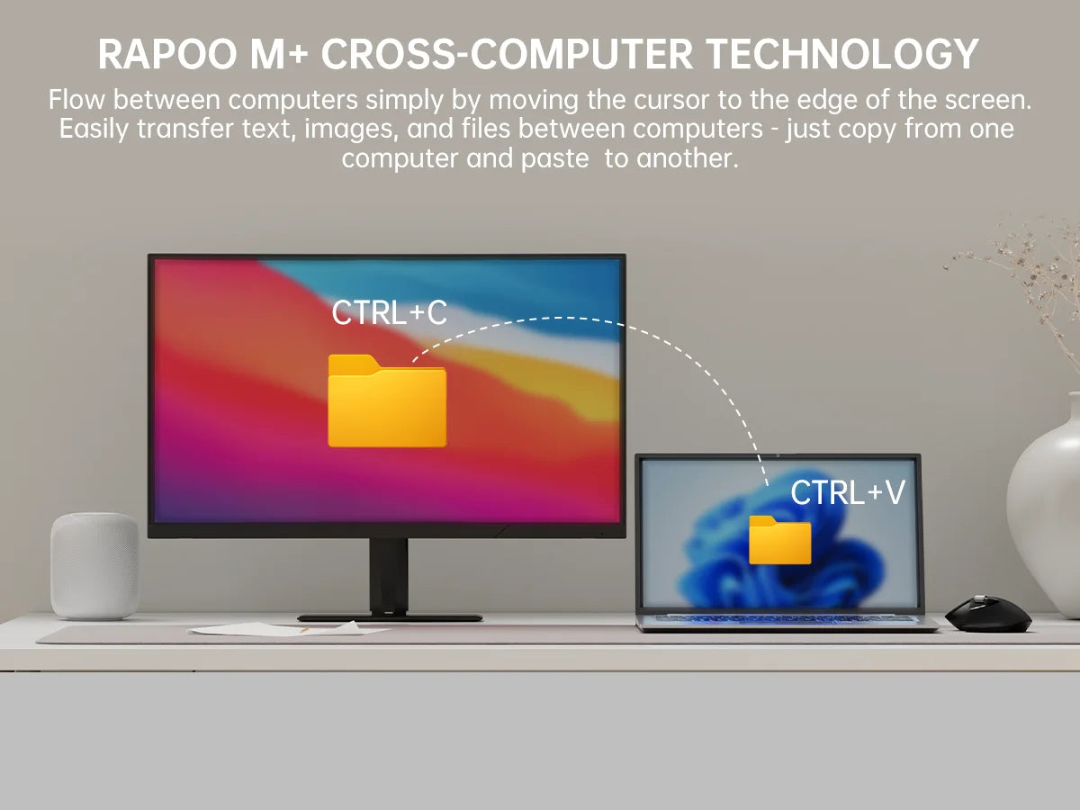 RAPOO MT760 – Souris Sans Fil Multi‑Appareils