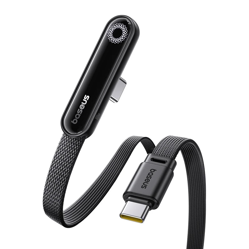 Baseus MVP3 Câble USB‑C Coudé 100W avec LED